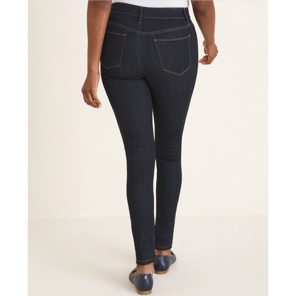 Chicos Secret Stretch Jeggings SZ 3.5 18R - Picture 3 of 13